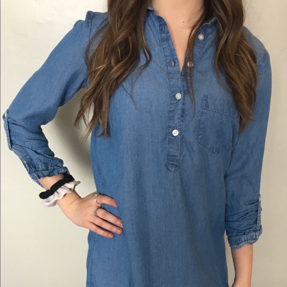 Denim dress